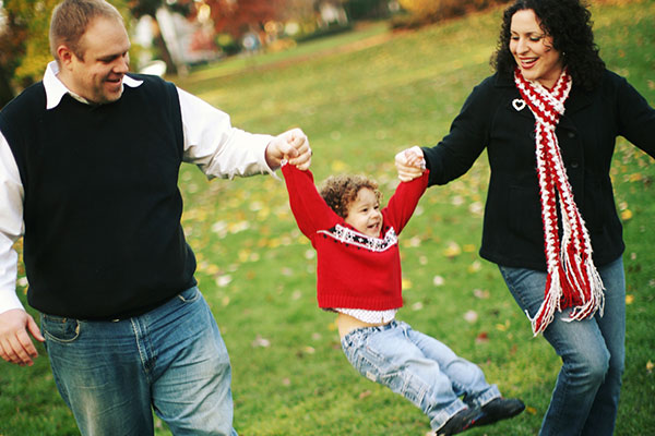 Photo of a family