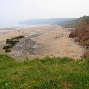 A view of Reighton Sands