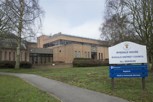 An external shot of Malton registration office 