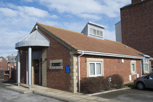 An exterior shot of Whitby registration office 