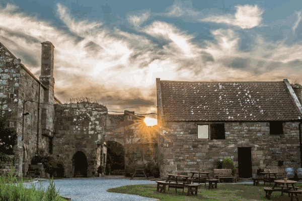 Danby Castle in North Yorkshire. Danby Castle in North Yorkshire.