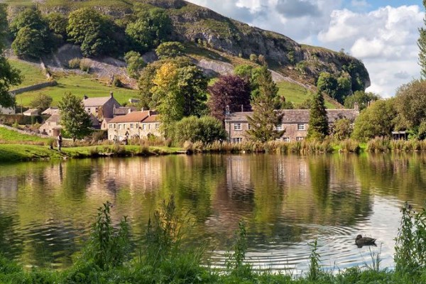 View of Kilnsey Park Estate overlooking the lake. View of Kilnsey Park Estate overlooking the lake.
