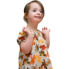 Little girl smiling