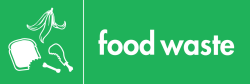 Food waste recycling logo