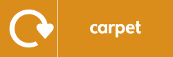 Carpet recycling logo