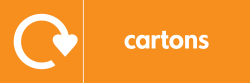 Cartons recycling logo