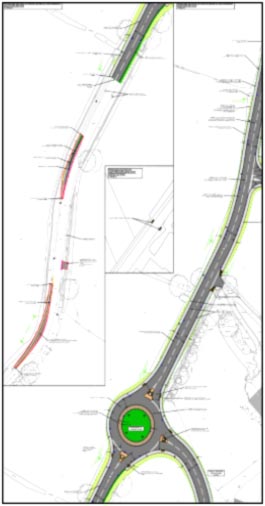 Map of Whinney Lane