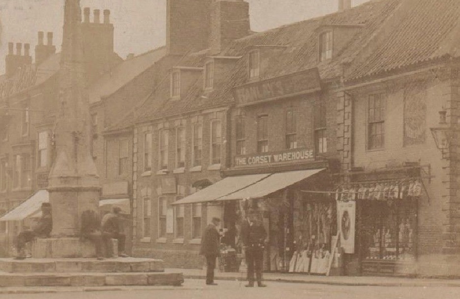 Corset Warehouse Selby in 1910