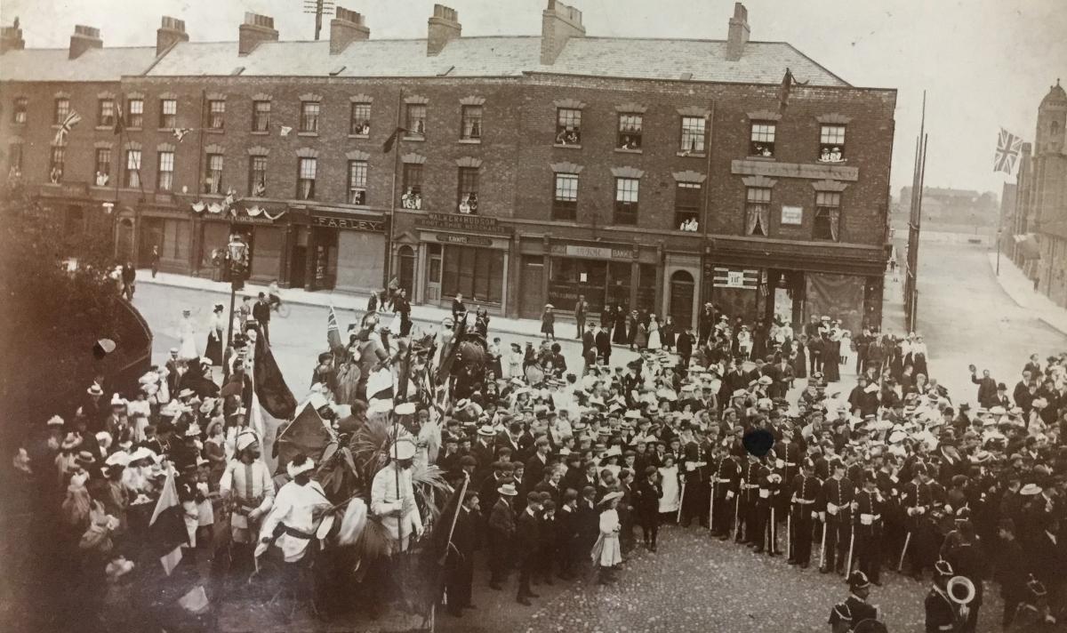 Edward VII Parade in Selby