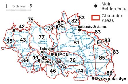 Landscape character assessment NE map