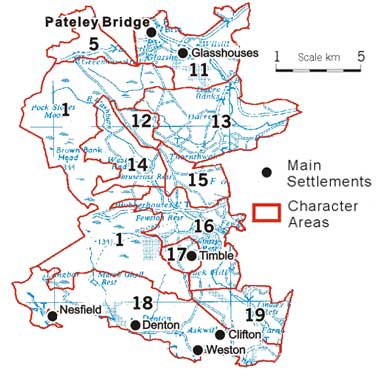 Landscape character assessment SW map