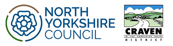 North Yorkshire Council and Craven logos