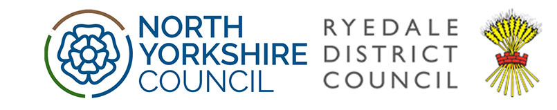 North Yorkshire Council and Ryedale logo