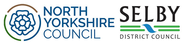 North Yorkshire Council and Selby logo