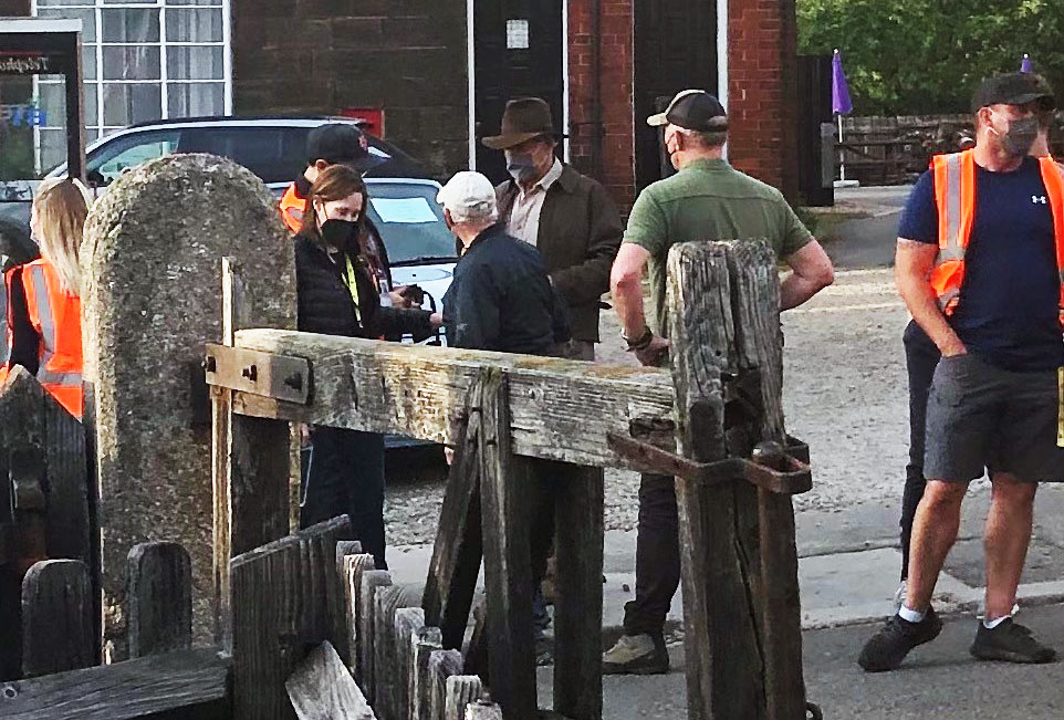 Harrison Ford filming in North Yorkshire