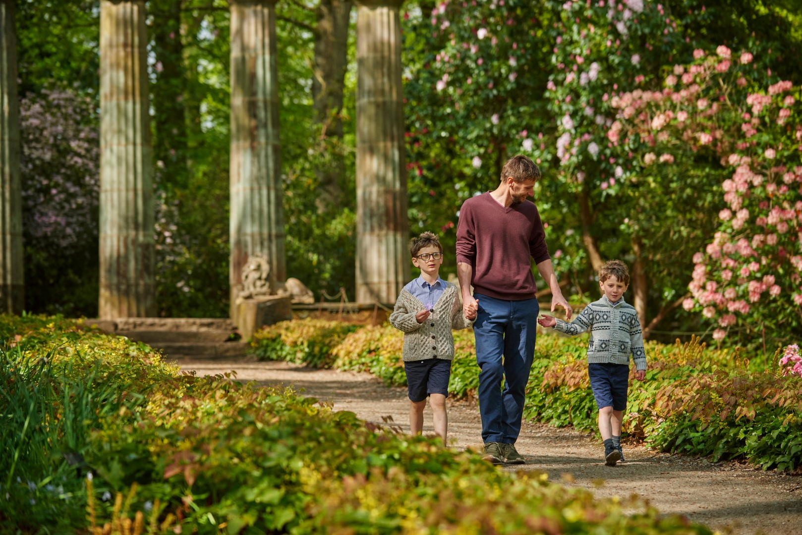 Walking at RHS Harlow Carr