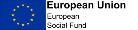 European social fund logo.