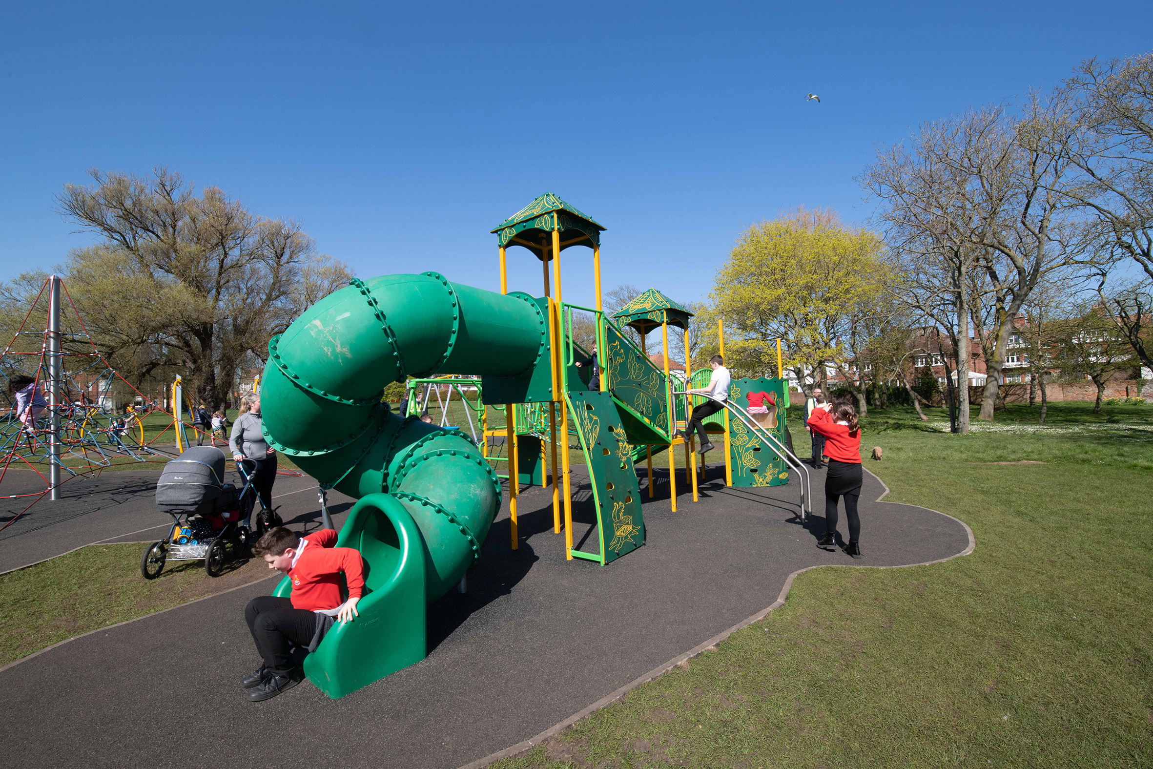 A park in Filey