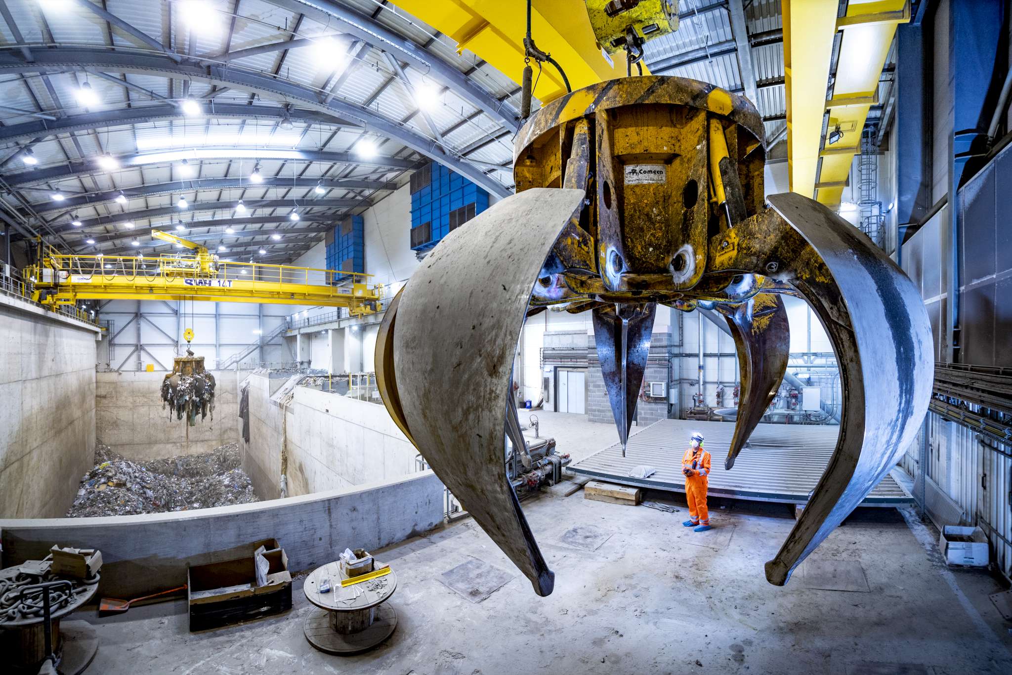 Inside Allerton Waste Recovery Park