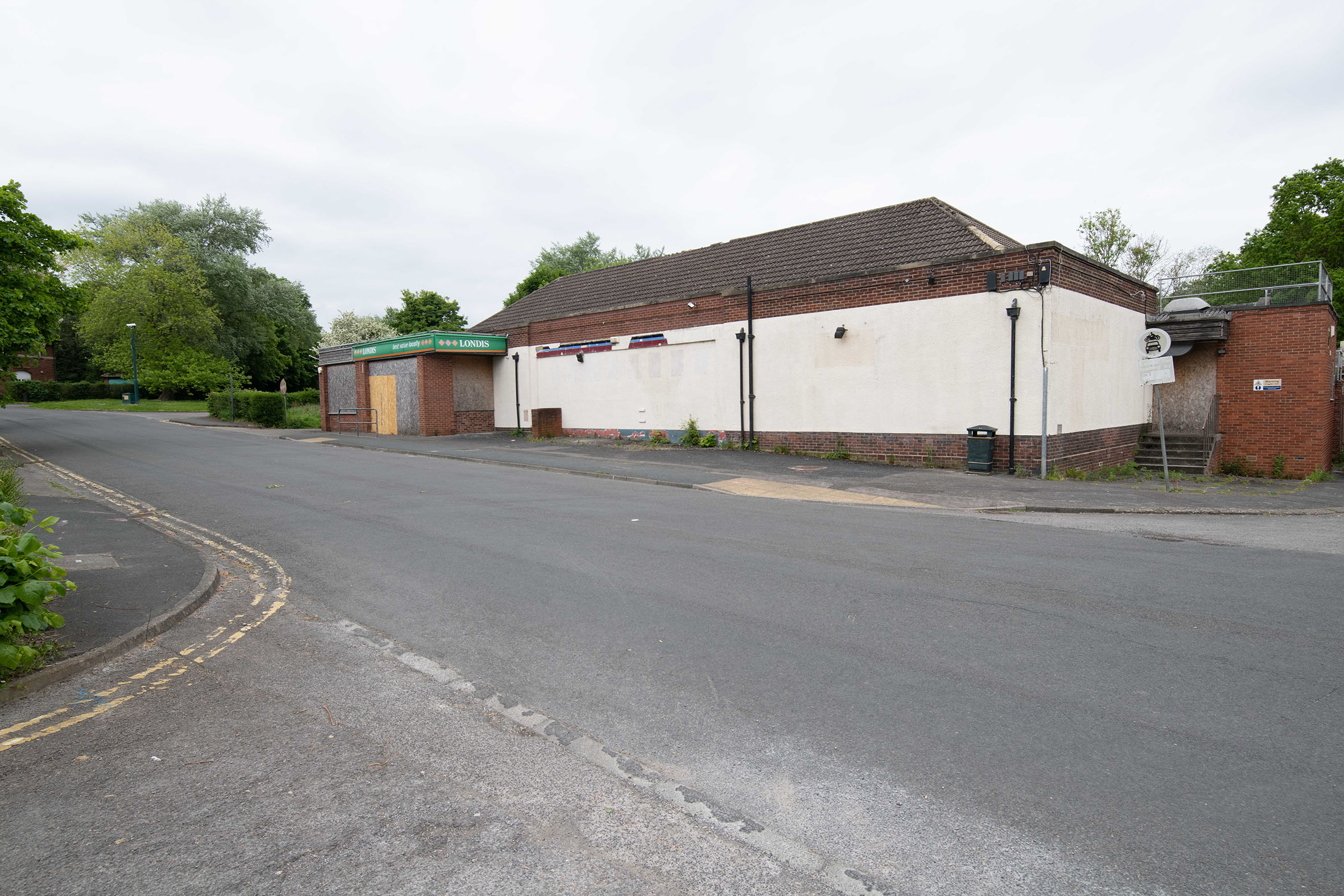 An unused building in Catterick