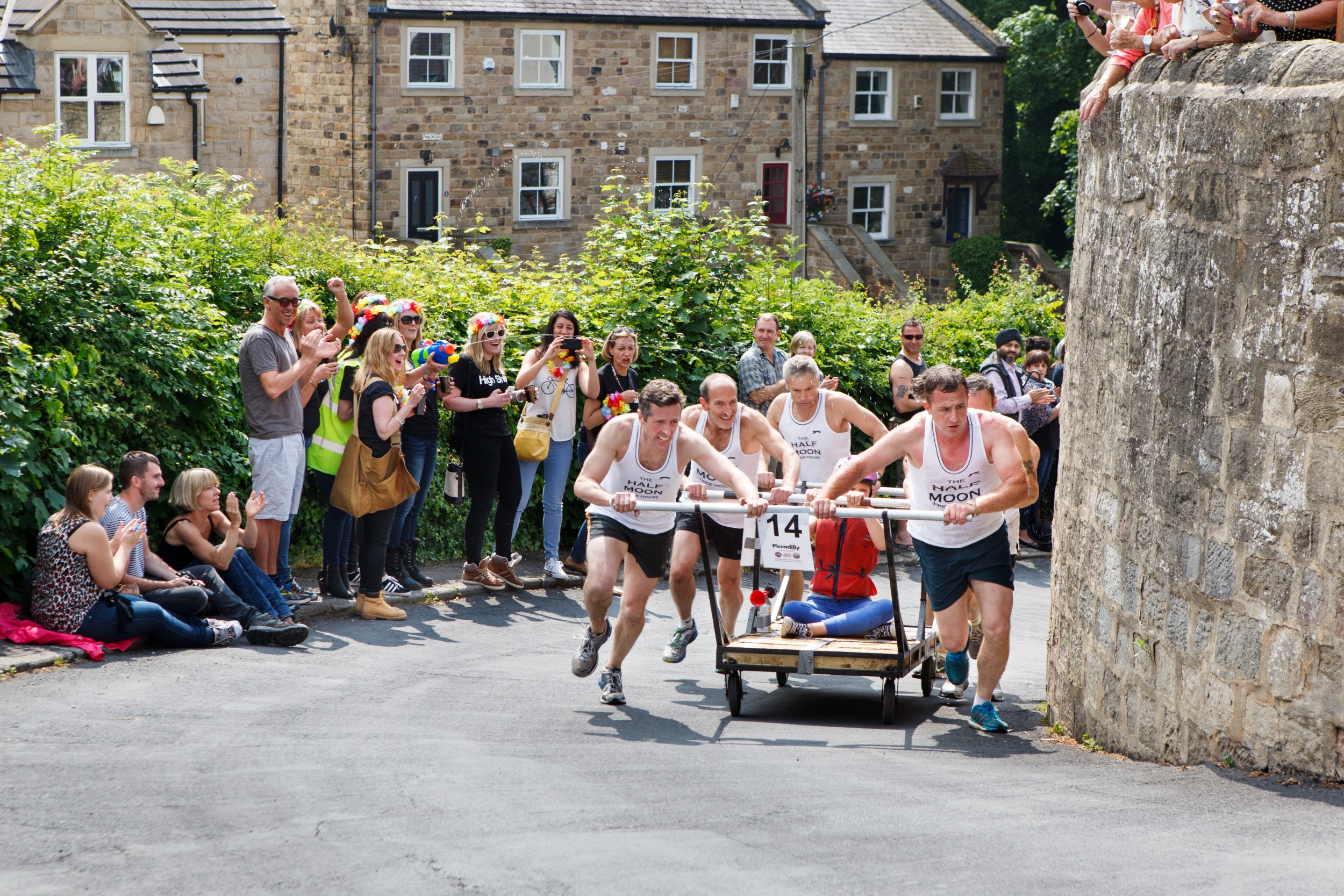 Knaresborough Bed Race - credit Charlotte Gale