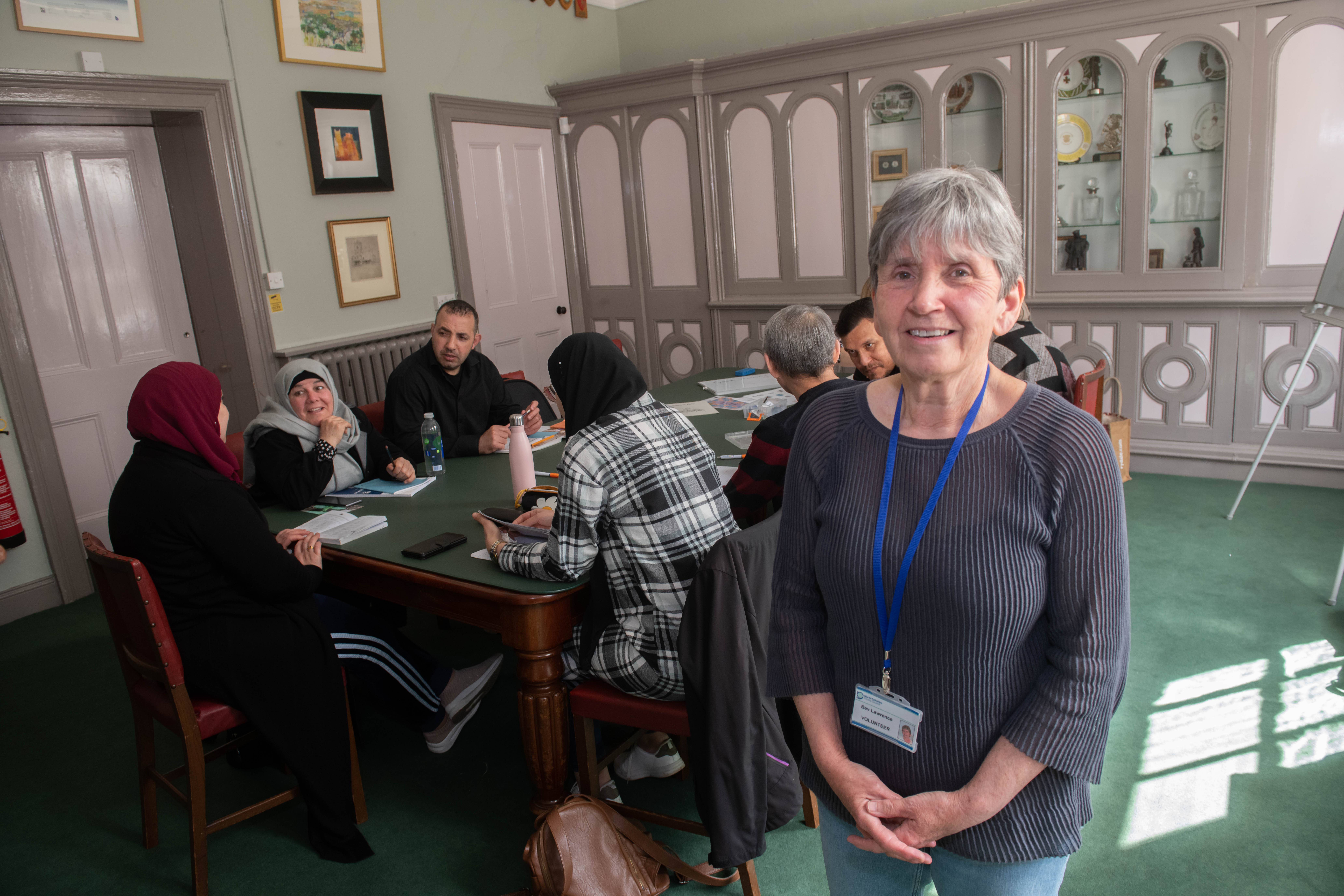 Bev Lawrence is among the thousands of volunteers who have given their time to benefit communities across North Yorkshire. She has been involved with helping to deliver English for speakers of other languages (ESOL) courses for the past six years. 