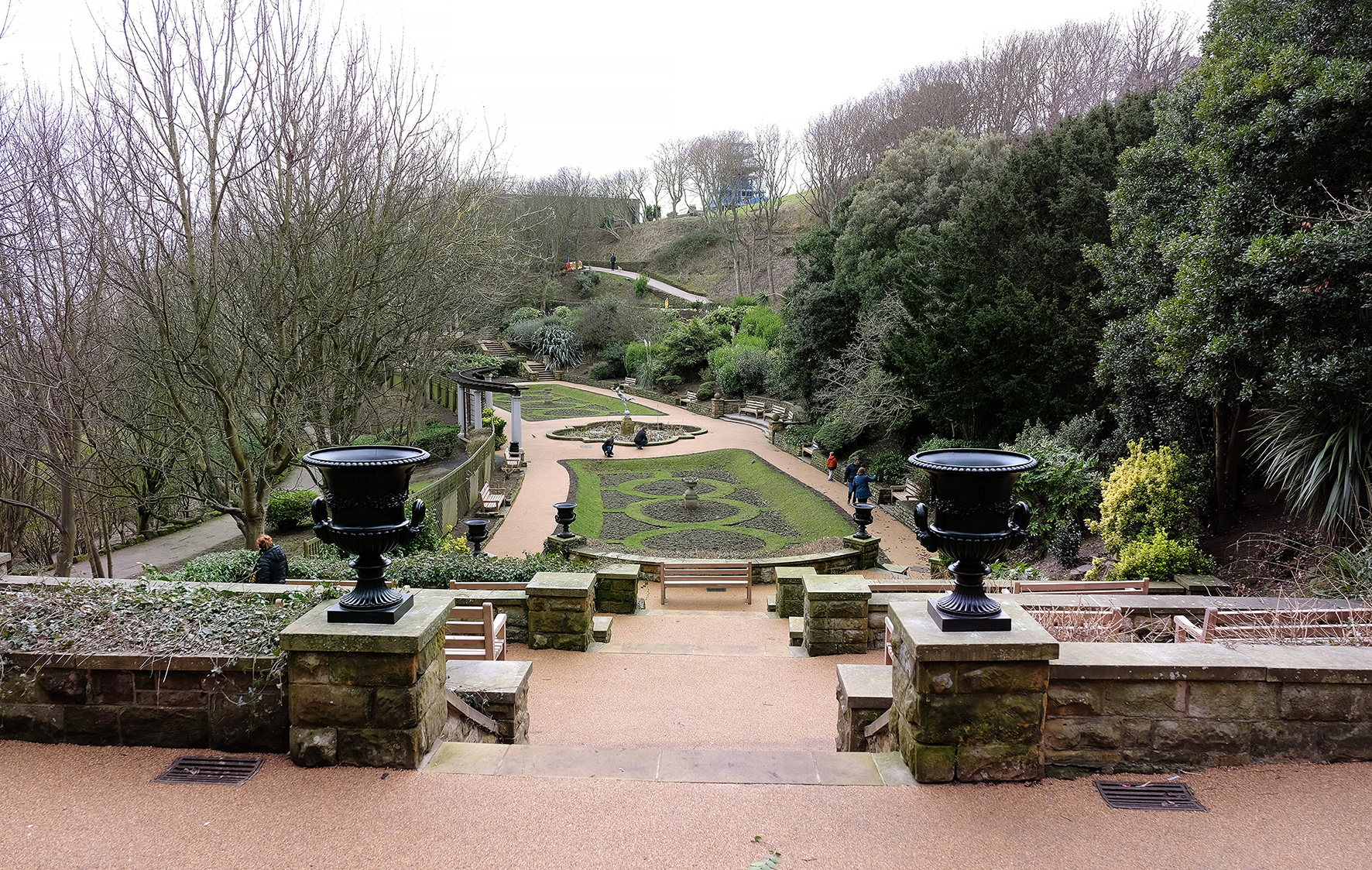 South Cliff Gardens in Scarborough