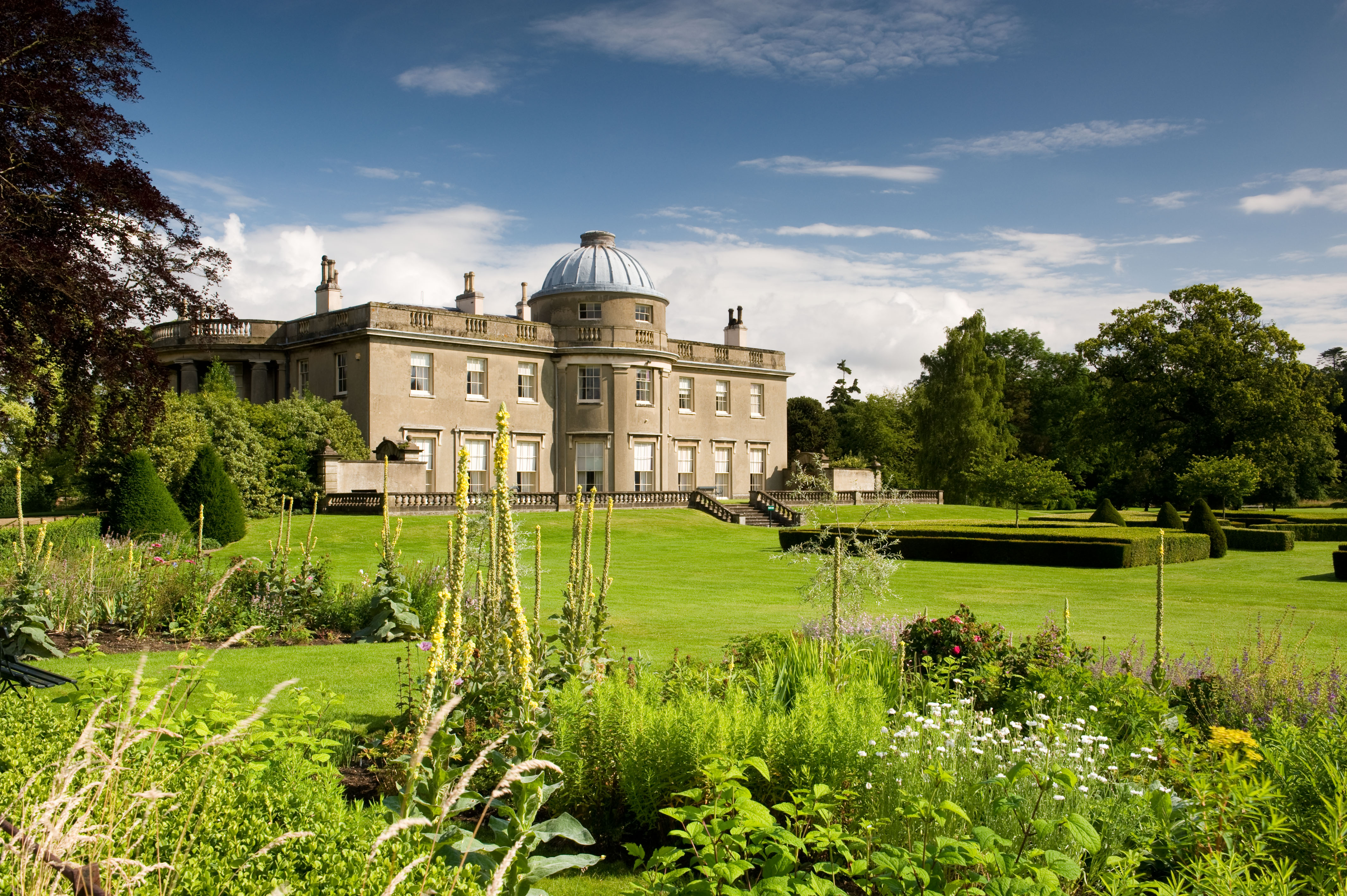 A view of Scampston Hall in North Yorkshire