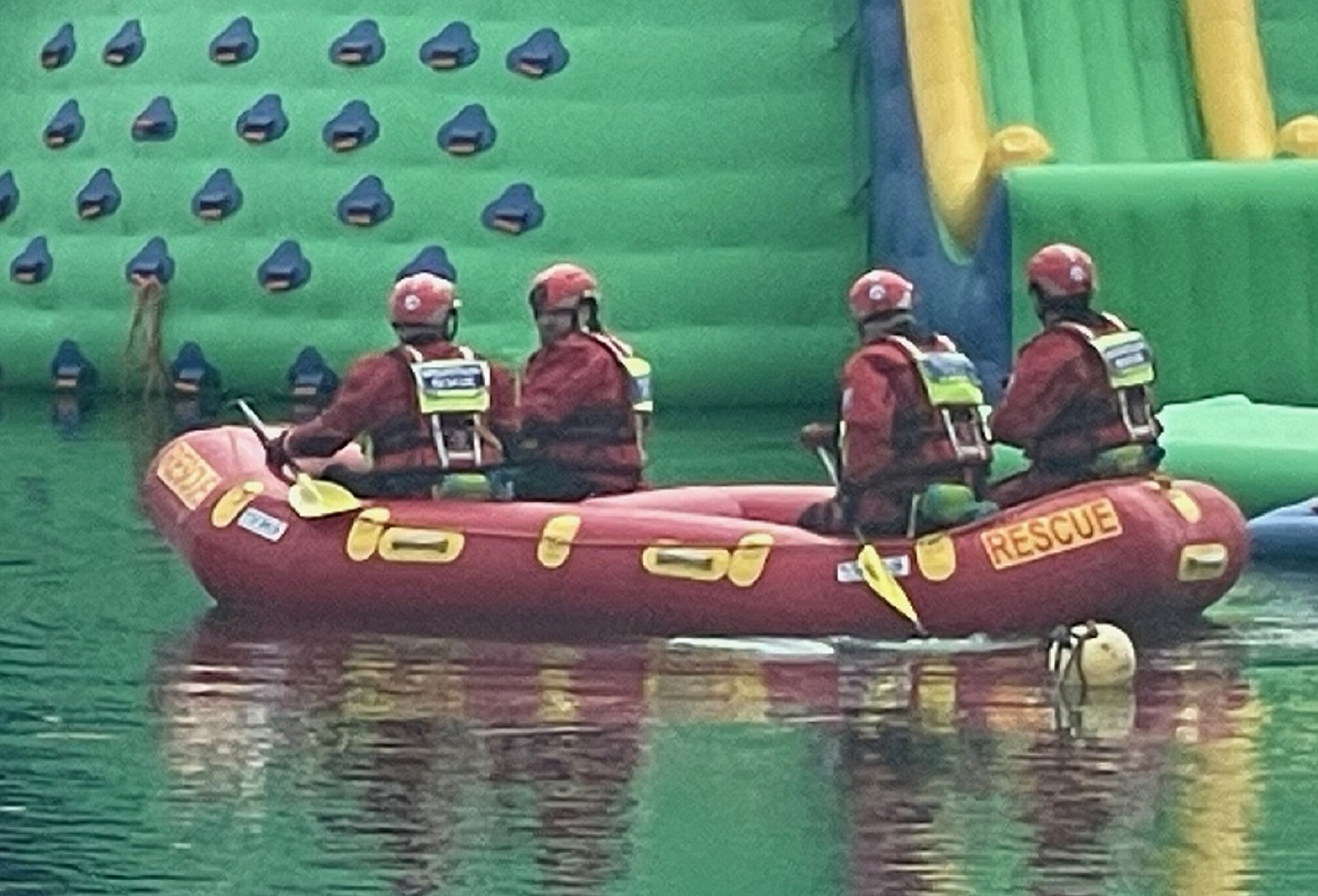 People in a boat
