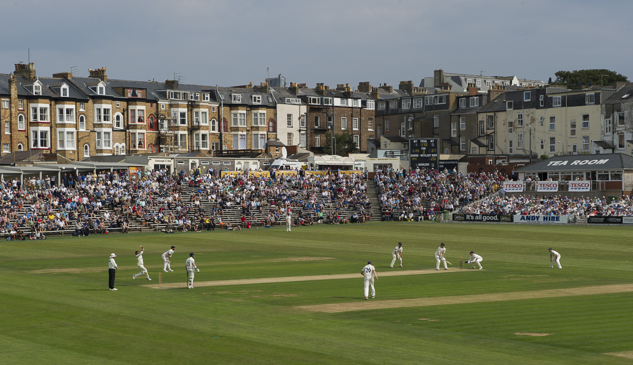 Day one of the test between Yorkshire and Durham in August 2013. Picture Allan McKenzie