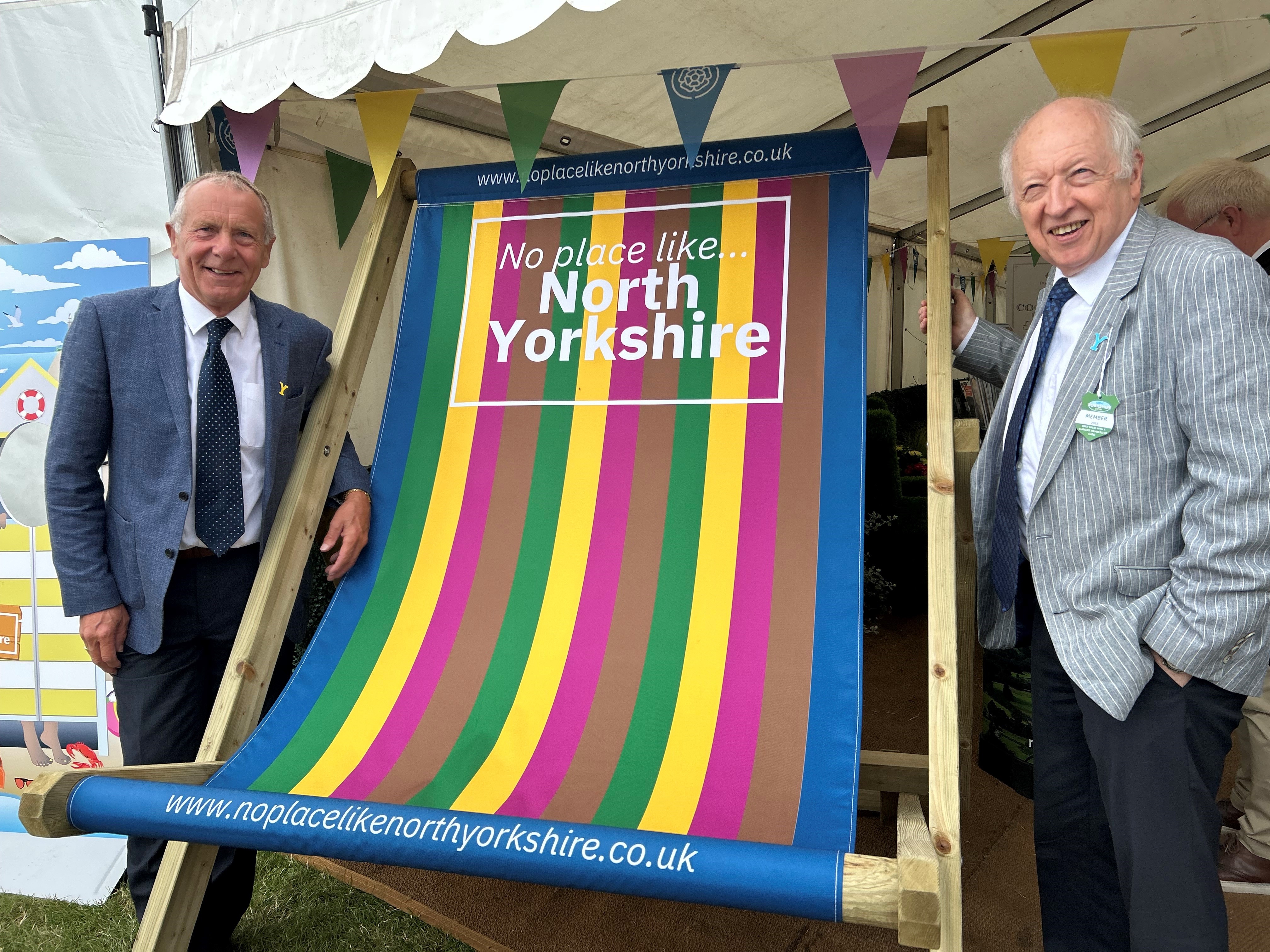 Carl Les and Derek Bastiman at the Great Yorkshire Show