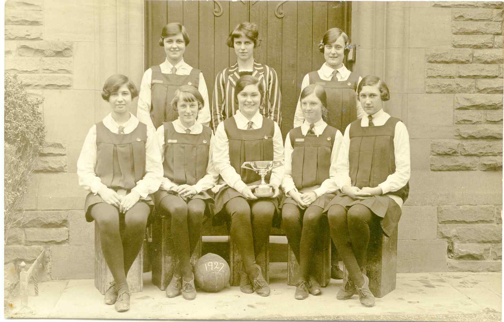 Skipton Girls High School Netball Team 1927