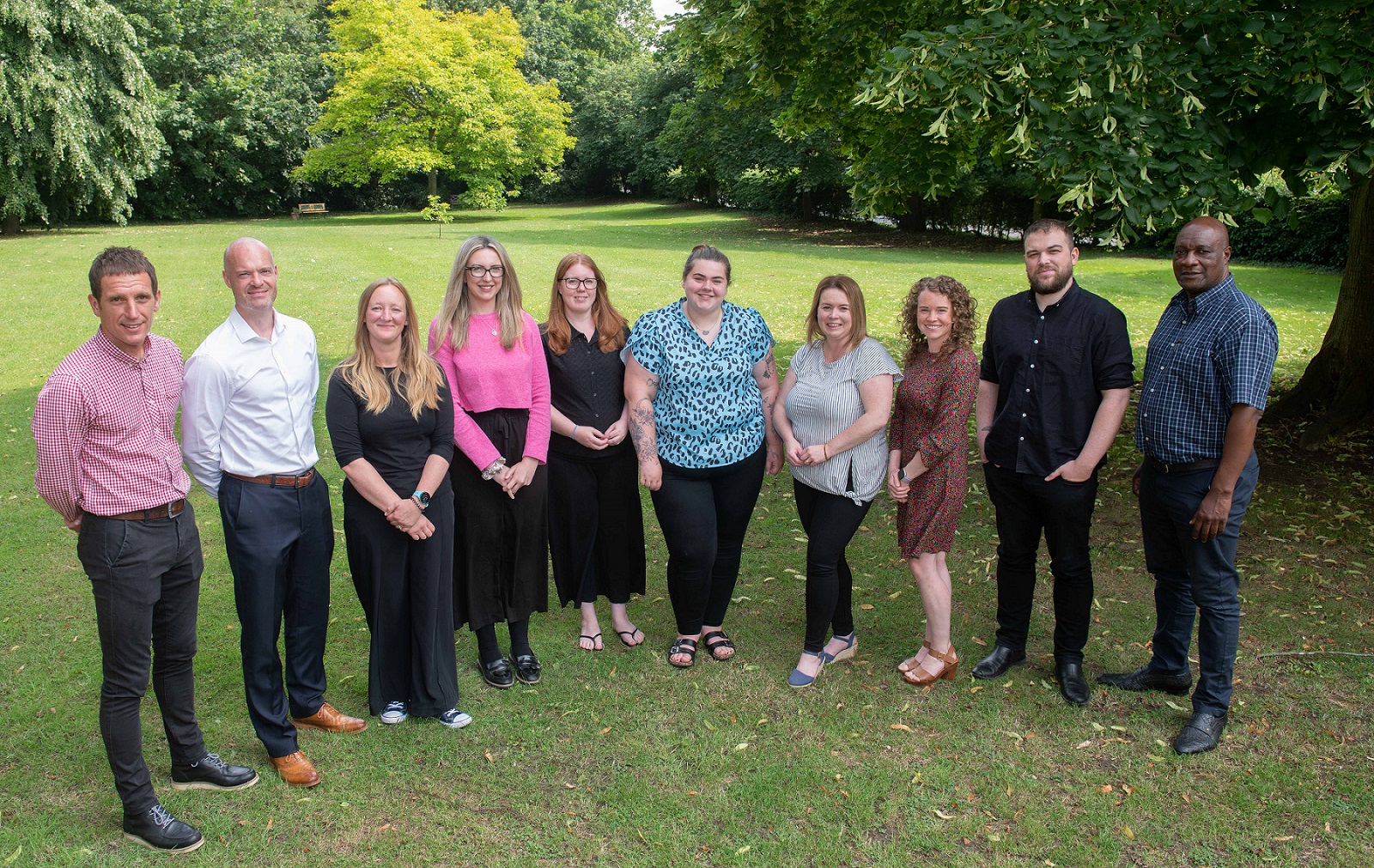 Some of the new housing officers who have been recruited by North Yorkshire Council with their mentors