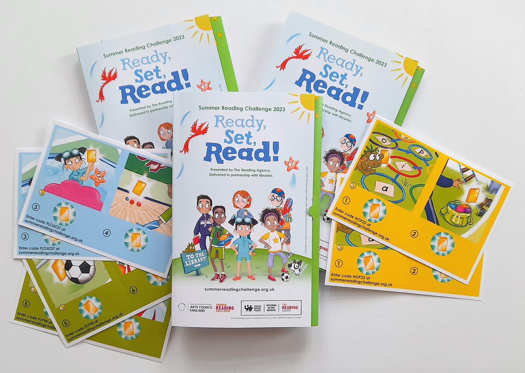 Summer reading challenge booklets