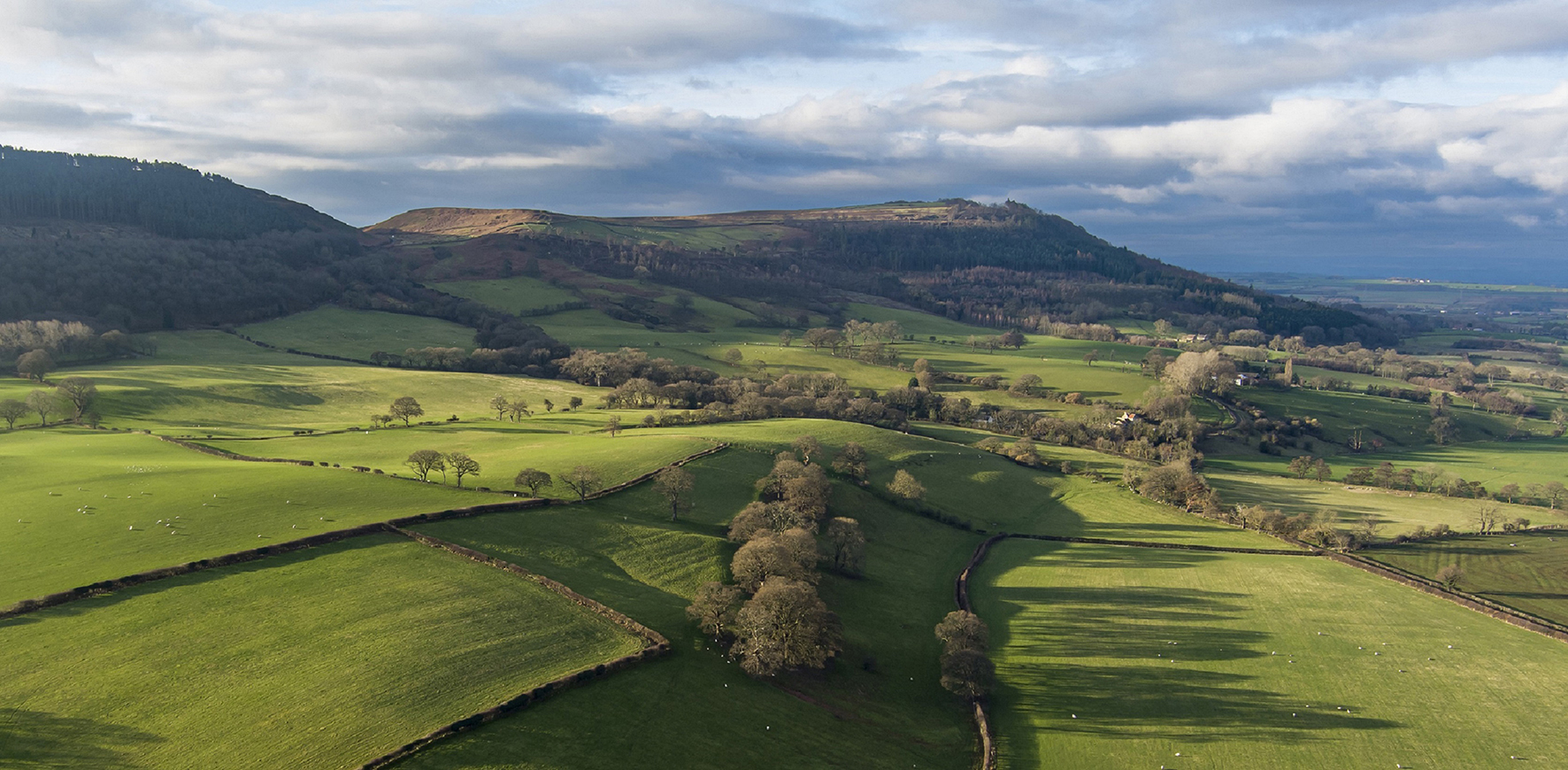 A scenic view of Swainby, near Stokesley