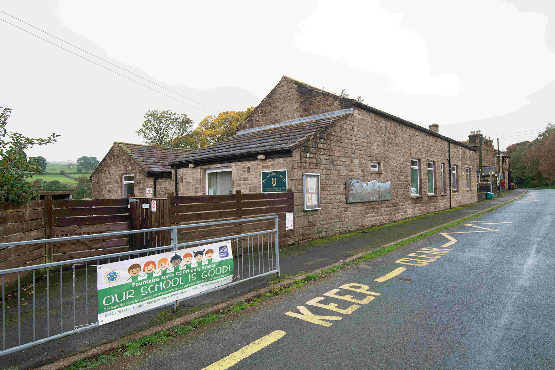 Fountains Earth Church of England Primary School in Lofthouse in Upper Nidderdale has suffered from dwindling pupil numbers in recent years.