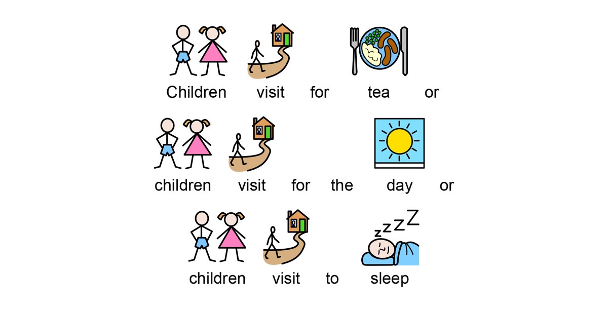 Children come to Nidderdale for lots of different short breaks. They may come after school for their tea, some may stay for the day at the weekend or in the school holidays and some will stay overnight. 