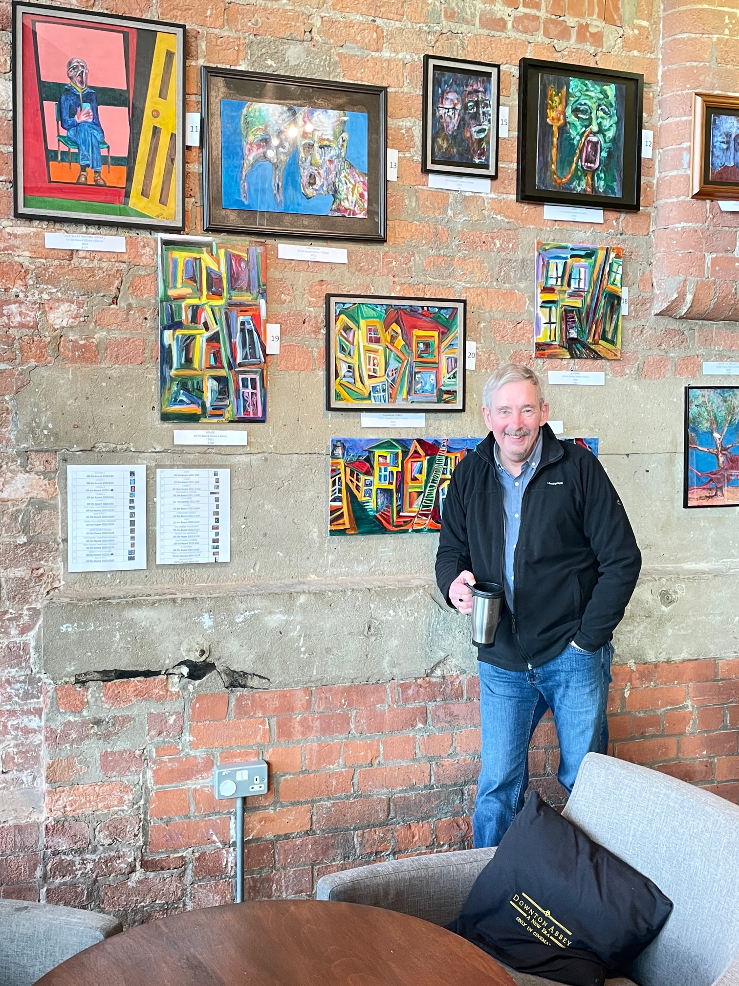 Ron Bould is delighted to be exhibiting his paintings at the City Screen Picturehouse in York. 
