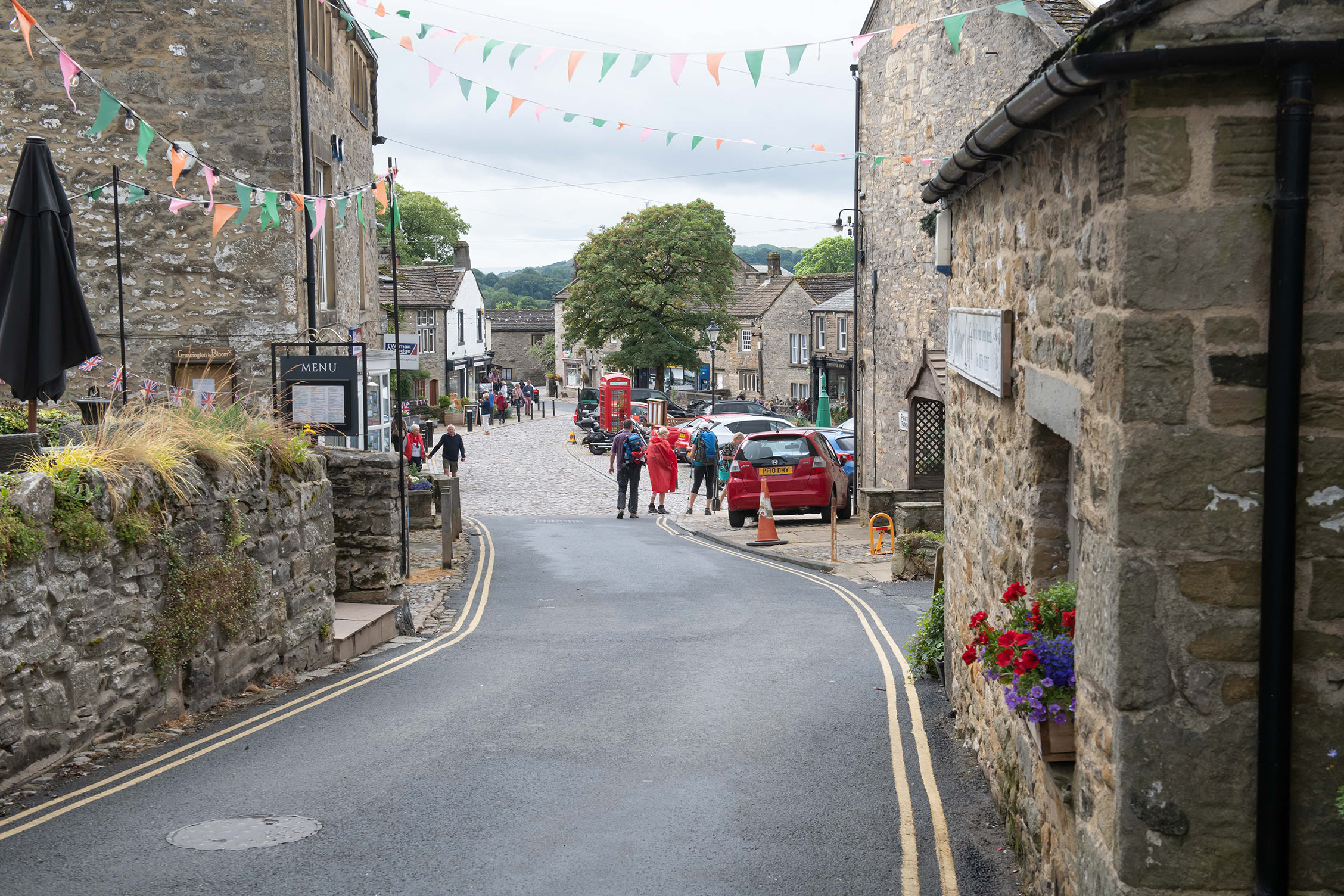 Grassington town centre