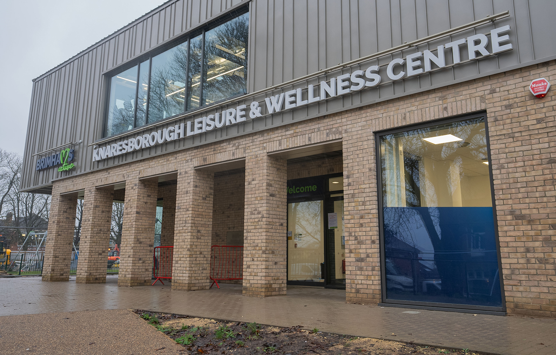 Outside Knaresborough leisure and wellness centre