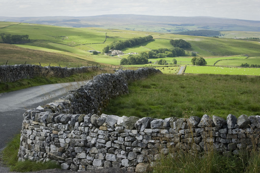 A landscape in North Yorkshire