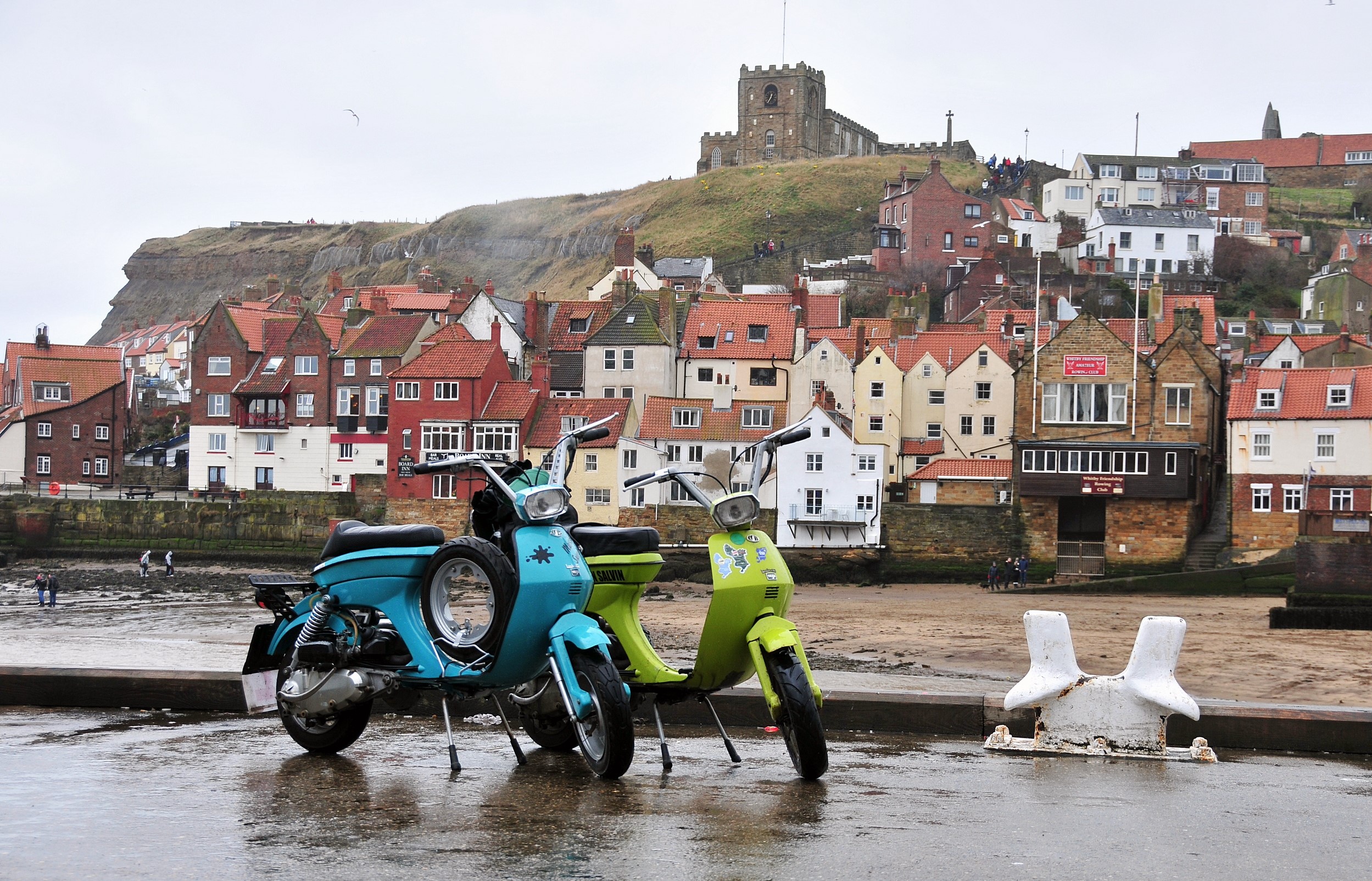 Scooters in Whitby