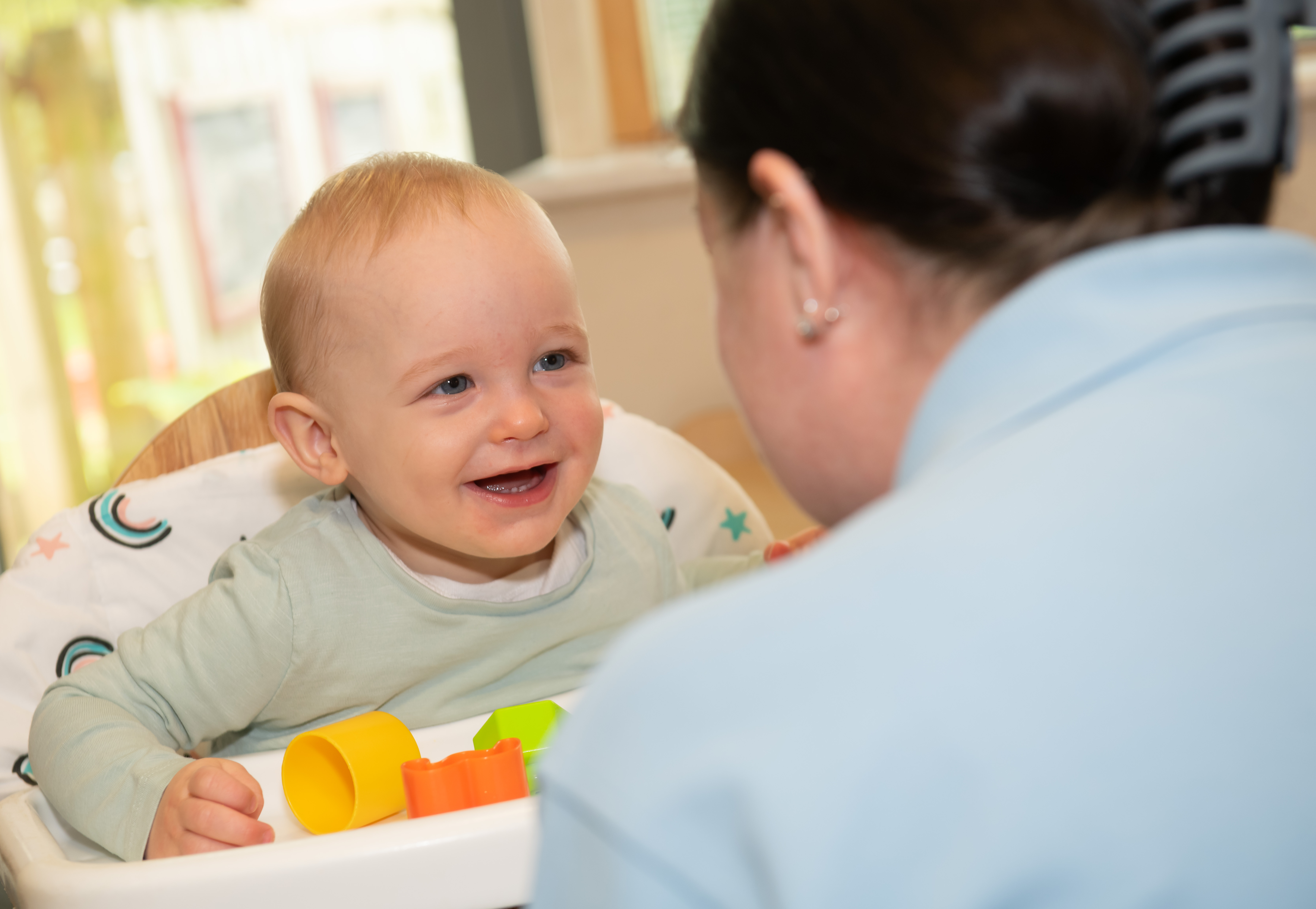 A child and carer
