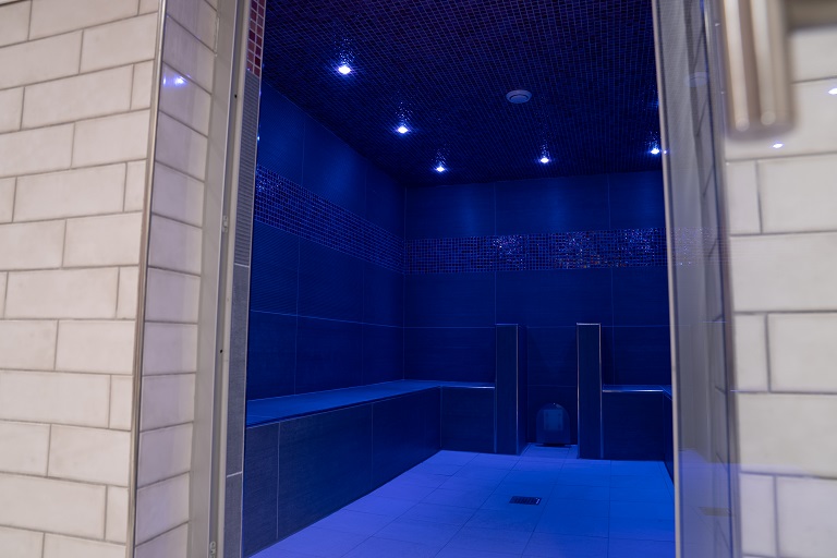 A view of the sauna and steam room at Selby Leisure and Wellbeing Hub