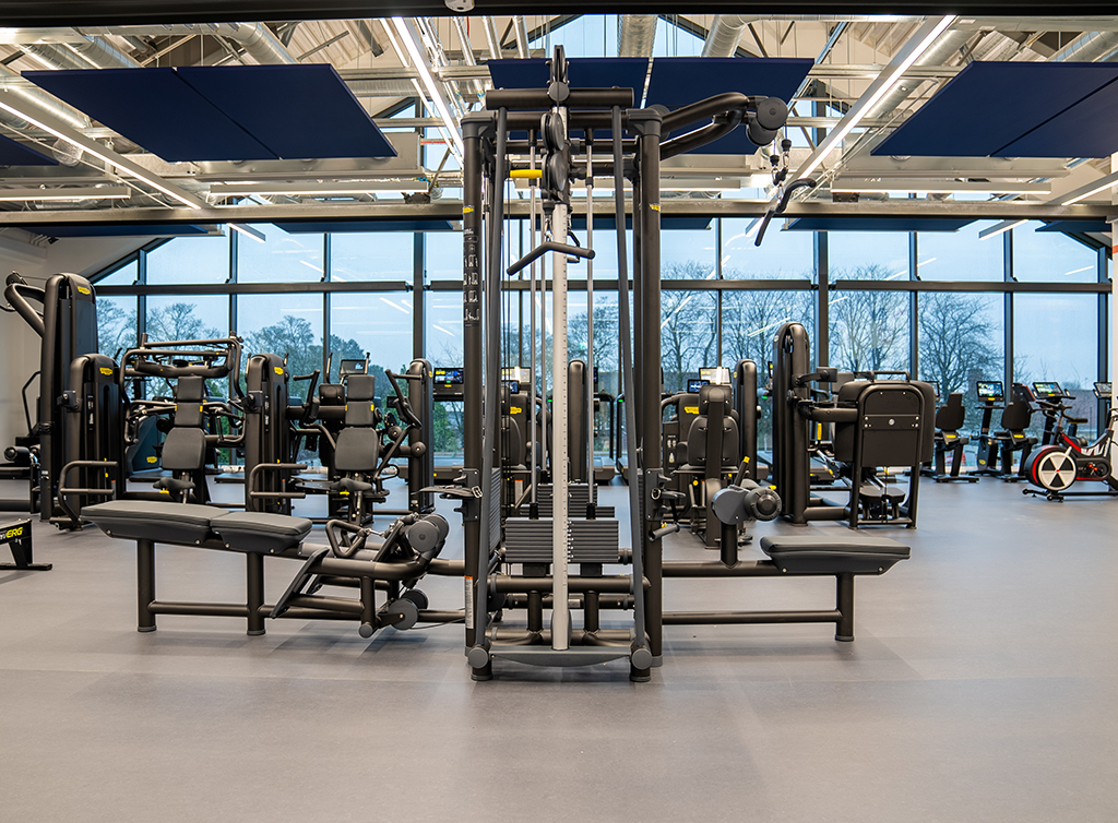 Photo of the gym equipment at Knaresborough Leisure and Wellbeing Hub