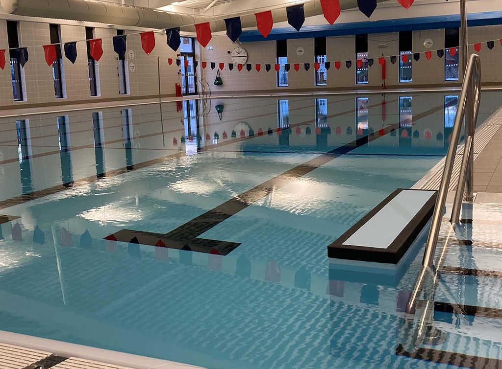Photo of the swimming pool at Jack Laugher Leisure and Wellness Hub
