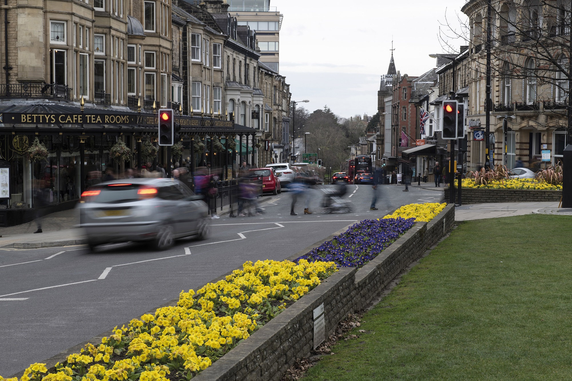 A view of Harrogate town centre