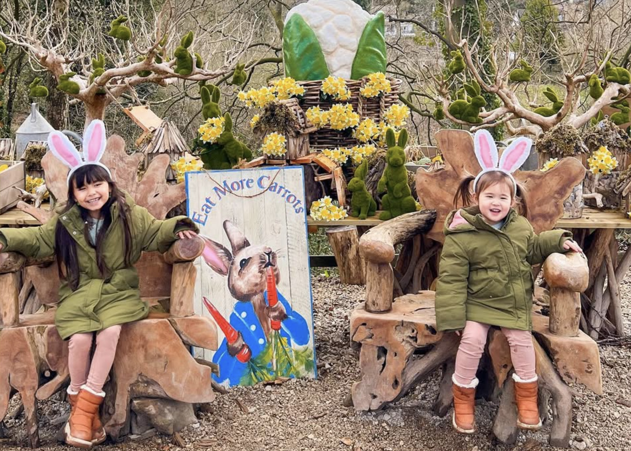 the Easter Wonderland at Mother Shipton’s