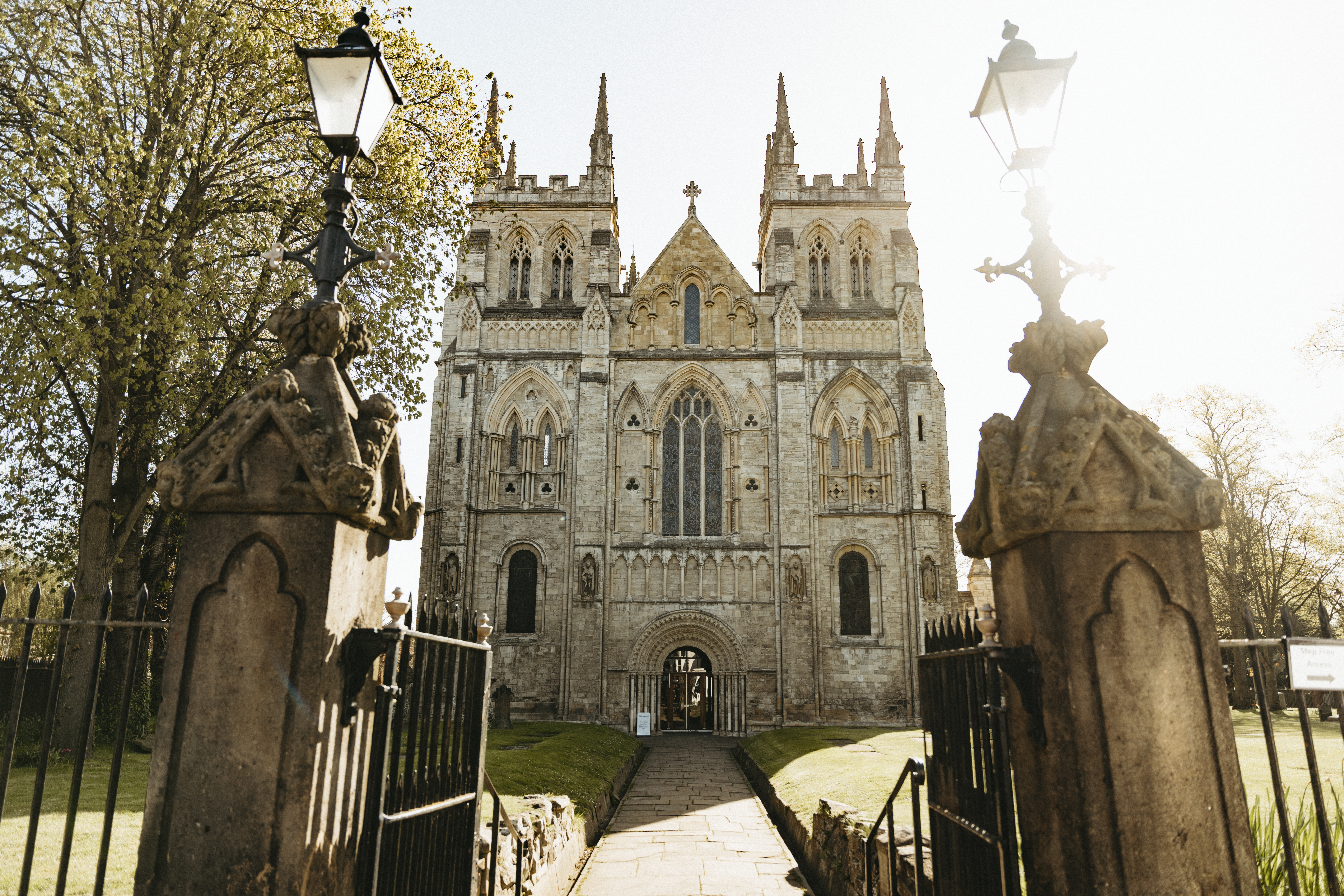 Outside of Selby Abbey