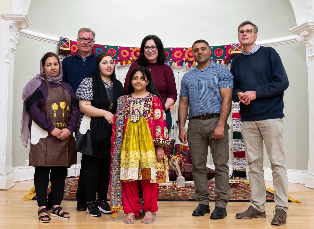 Photo of the Rahimi family
